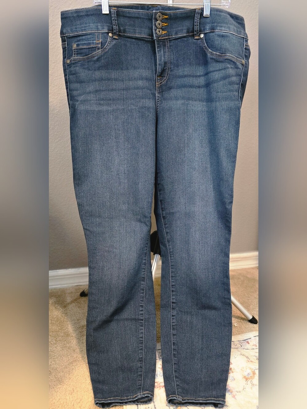Torrid Denim Jegging Jeans 20XT Extra Tall Dark Wash Skinny Stretch